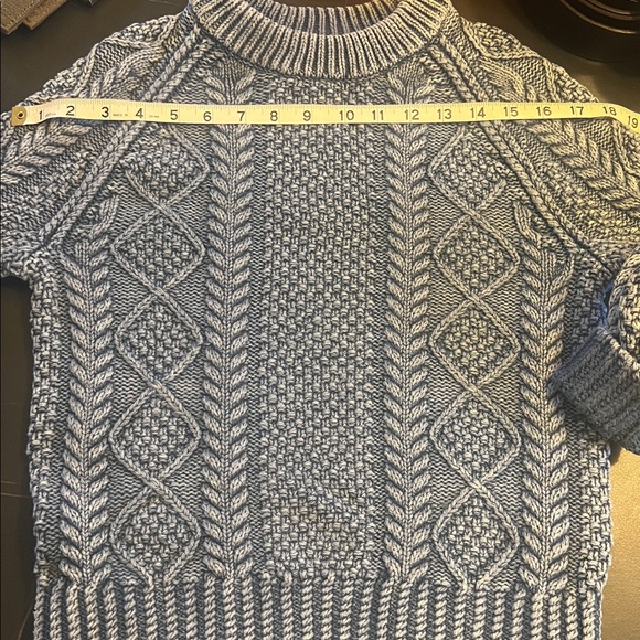 LL Bean Signature Cotton Fisherman Sweater - Picture 6 of 8